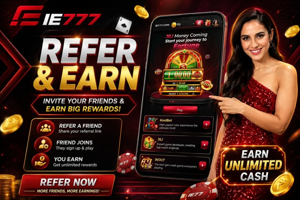 IE777 Refer and Earn